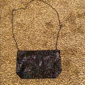 Cute glitter geometric crossbody
